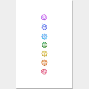 The Seven Chakras Posters and Art